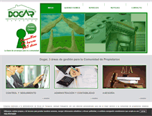Tablet Screenshot of dogar.es
